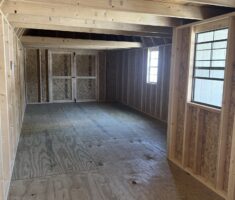 Inside Corner Porch Cabin