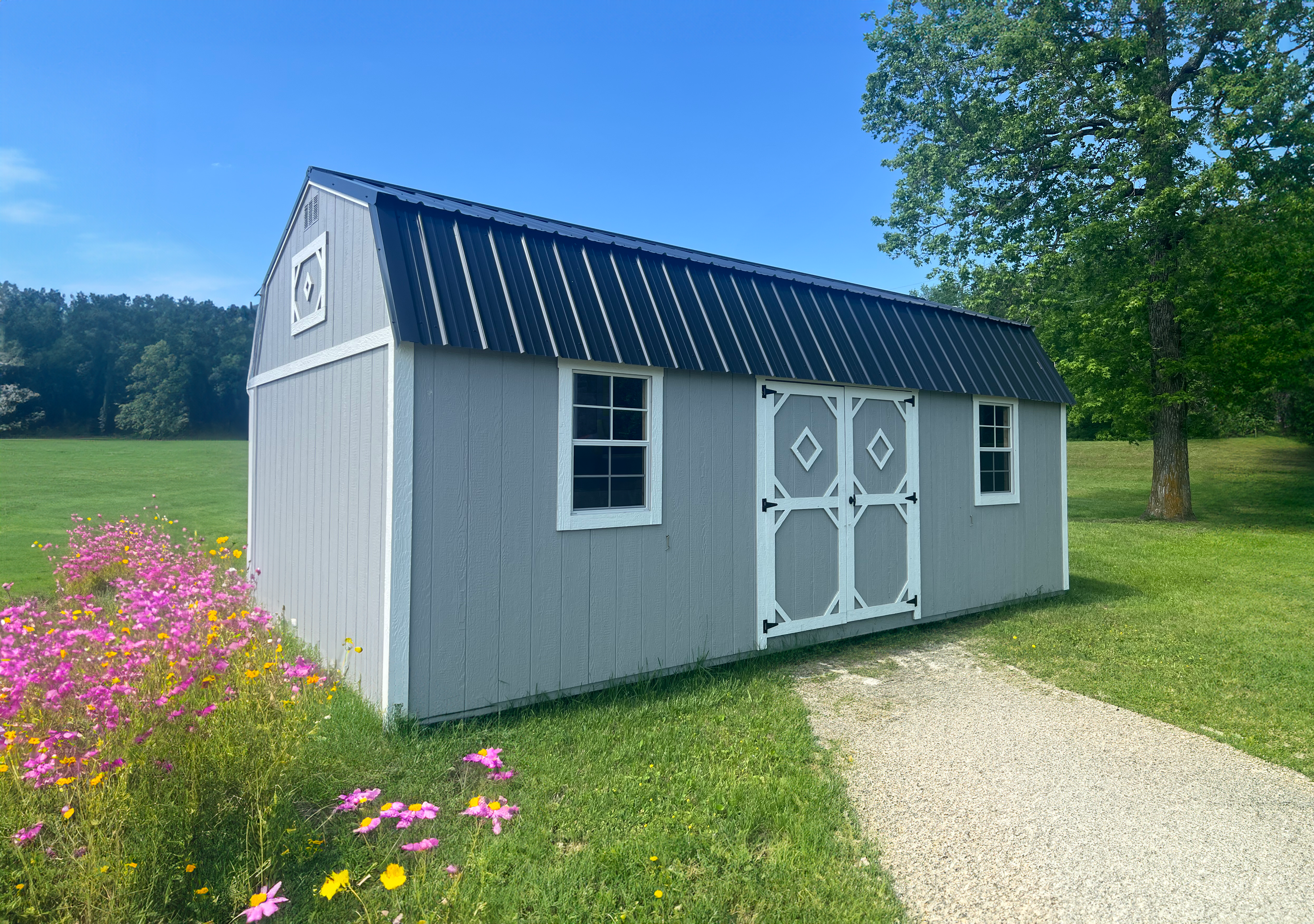 Lofted Garden Shed