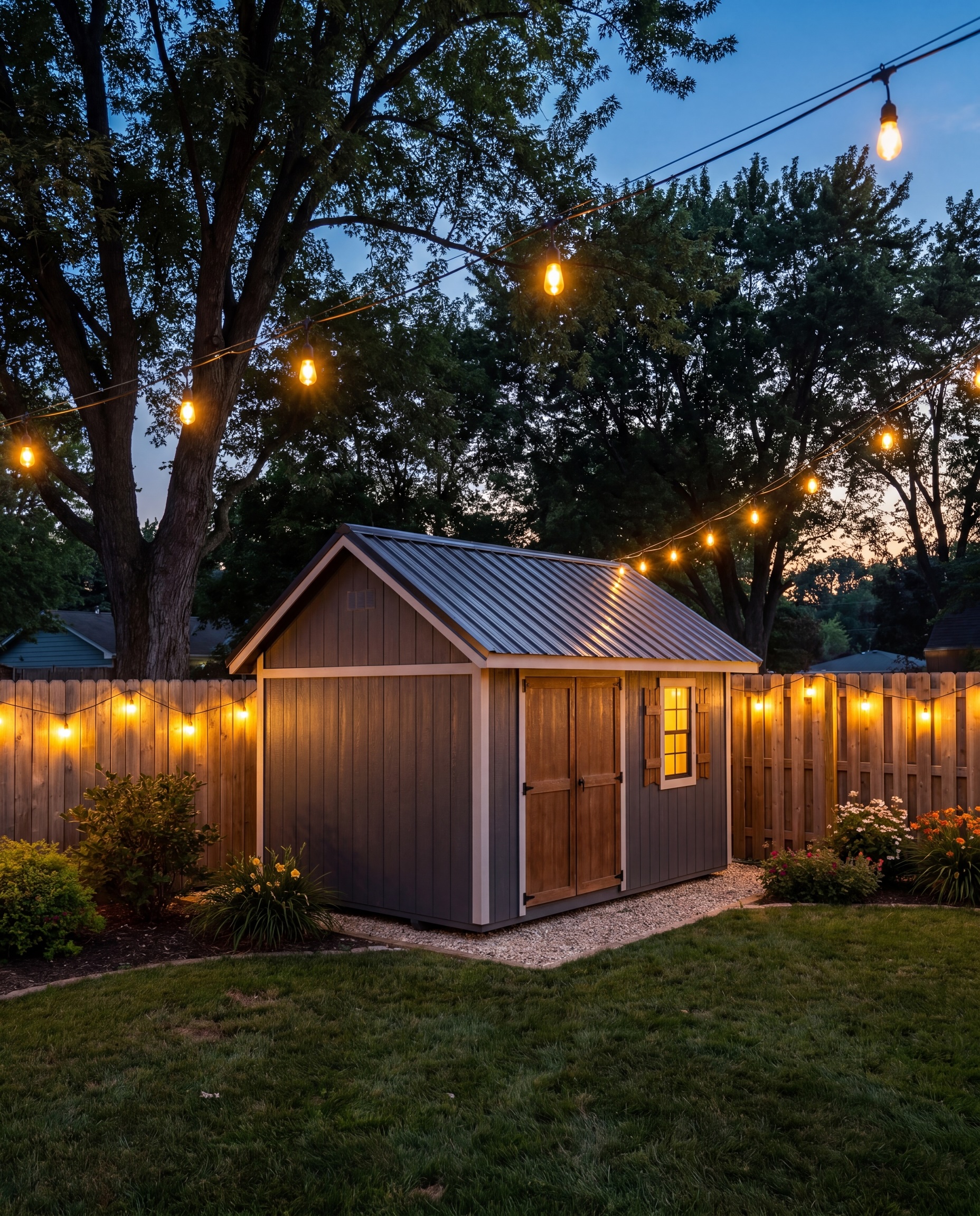 Deluxe Garden Shed